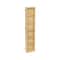 Rev-A-Shelf Maple Veneer, Light Brown, 12 in W, 57 in H, 4 in L, Light Brown 4WDP18-57 - alternate 1